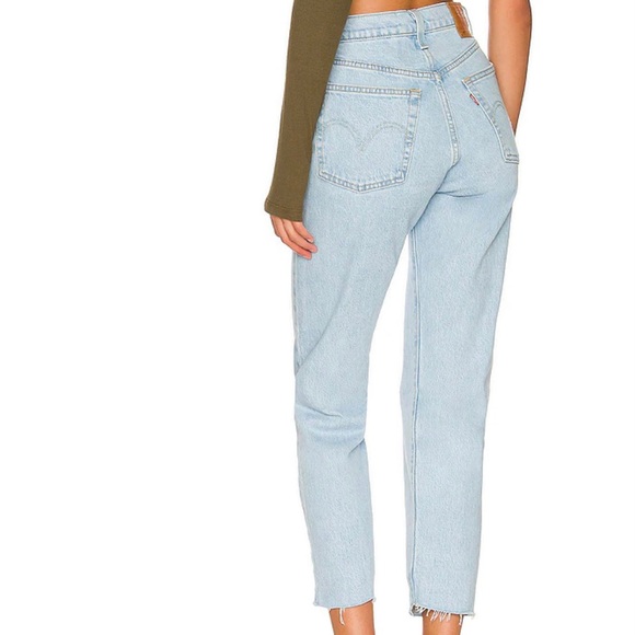 Levi’s Original Fit 501s Cropped - Raw Hem - NWT! - Picture 7 of 8